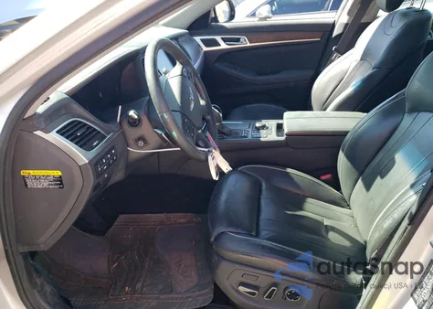 2017 Genesis G80 Base from USA, damaged, VIN KMHGN4JE7HU206398